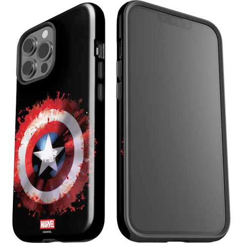 Marvel Captain America Star Shield iPhone 15 Pro Max Impact Case